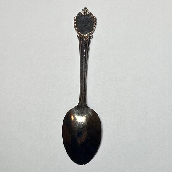 Florida Collectible Silver Travel Souvenir 4 3/8” Spoon Enamel Shield USA EUC - Picture 5 of 9